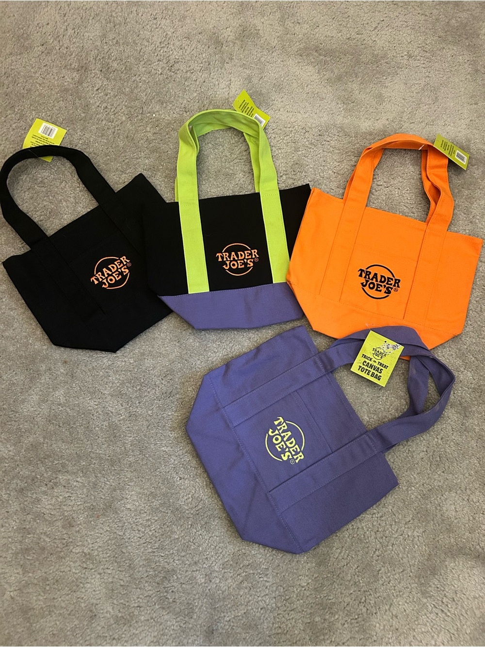 Trader Joe’s Halloween Canvas Tote Bags